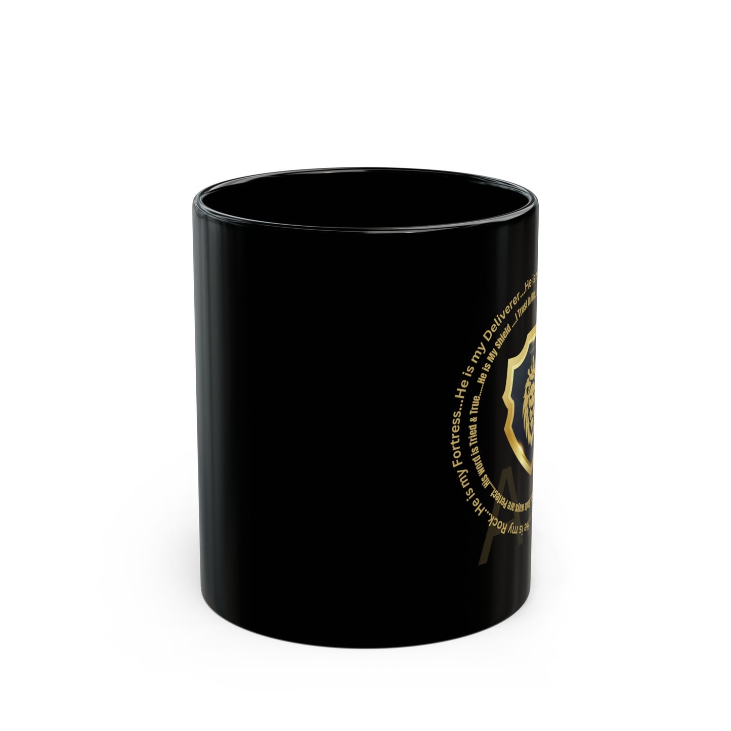 11oz Black Mug