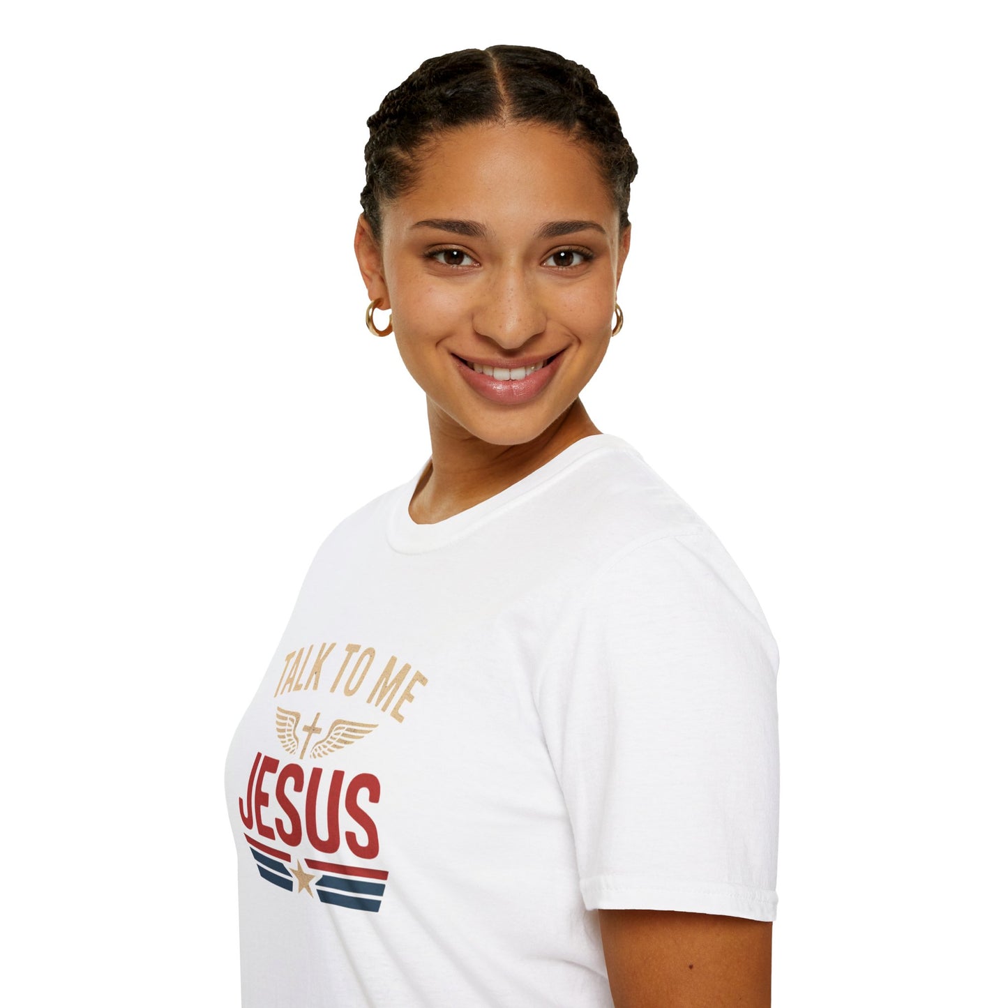 Inspirational Jesus Graphic Tee, Faith T-Shirt, Christian Apparel, Spiritual Gift, Religion Shirt