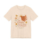 she laughs without fear of the future woman's t-shirt