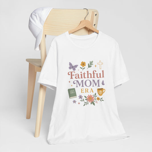 Faithful Mom Christian Tee