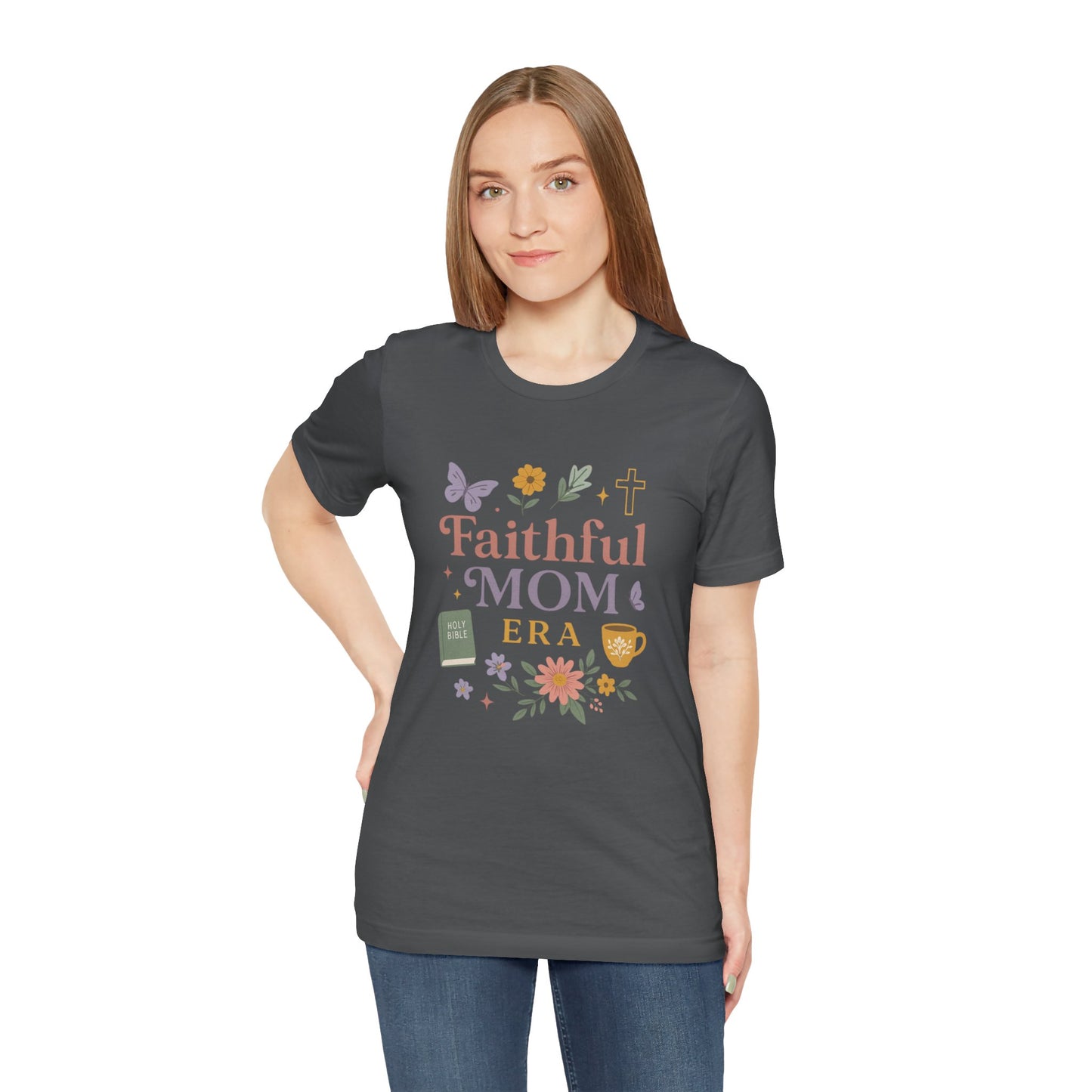Faithful Mom Christian Tee