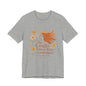 she laughs without fear of the future woman's t-shirt