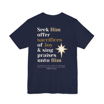 Sacrifices of Joy Tee — "Jesus I Love You More" Christian T-Shirt