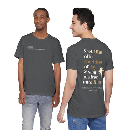 Sacrifices of Joy Tee — "Jesus I Love You More" Christian T-Shirt