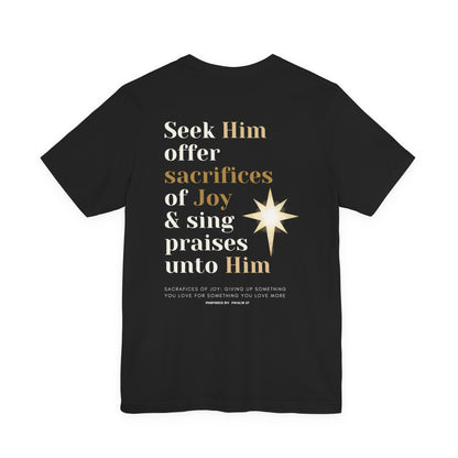 Sacrifices of Joy Tee — "Jesus I Love You More" Christian T-Shirt