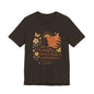 she laughs without fear of the future woman's t-shirt