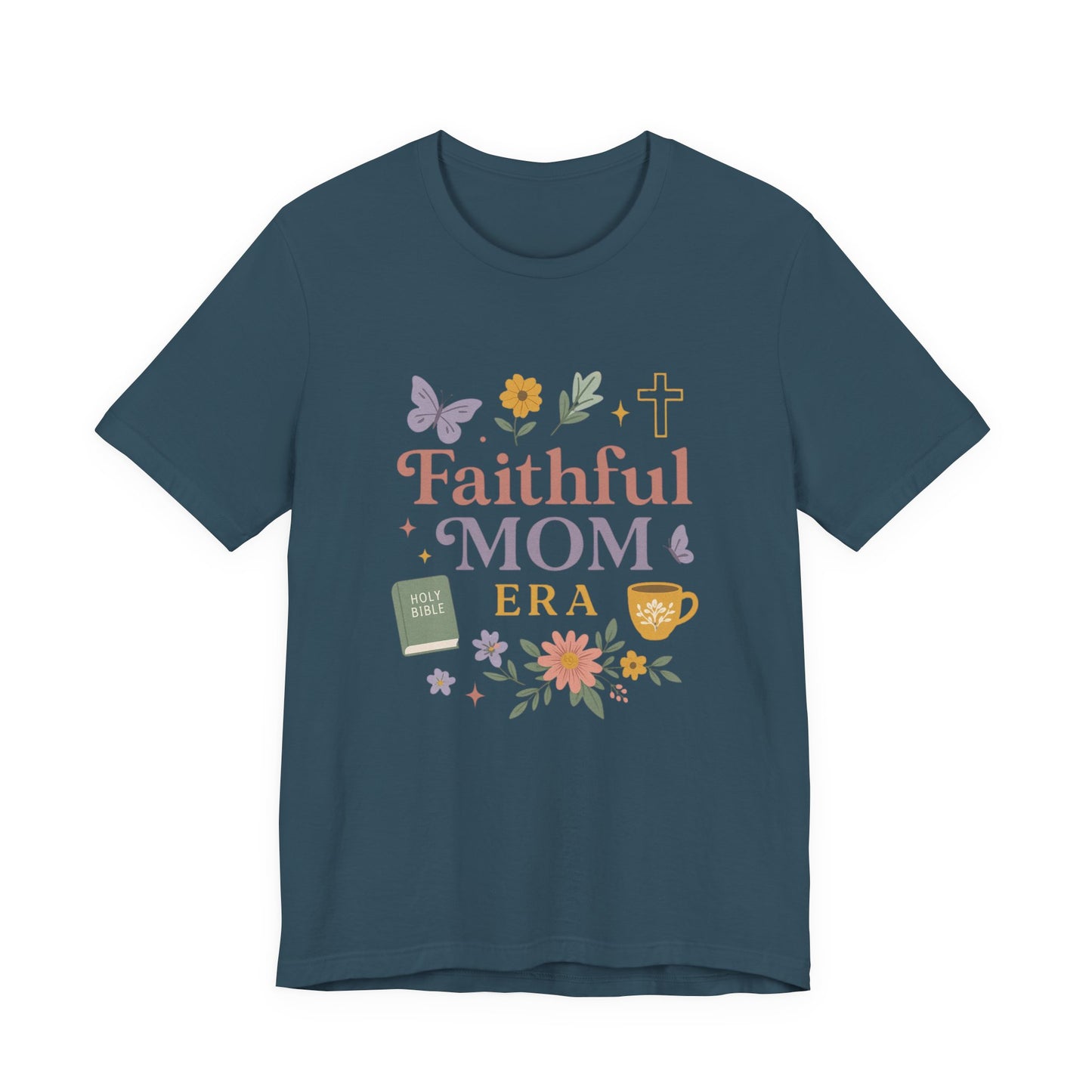 Faithful Mom Christian Tee