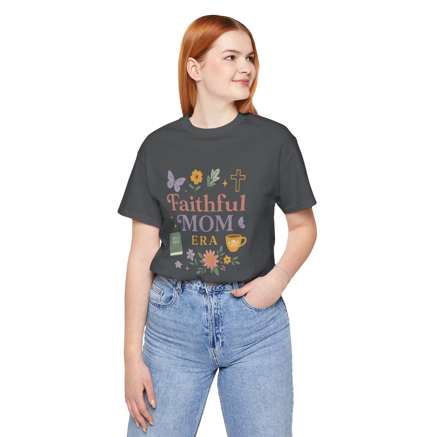Faithful Mom Christian Tee