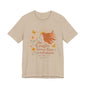 she laughs without fear of the future woman's t-shirt