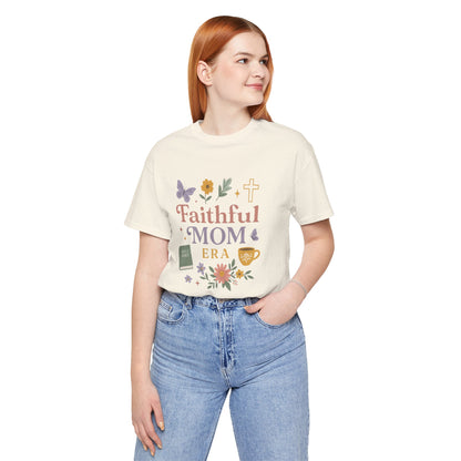 Faithful Mom Christian Tee