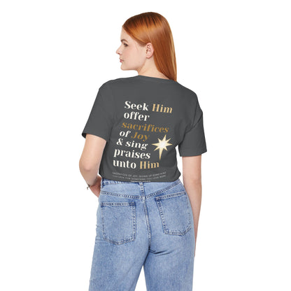 Sacrifices of Joy Tee — "Jesus I Love You More" Christian T-Shirt