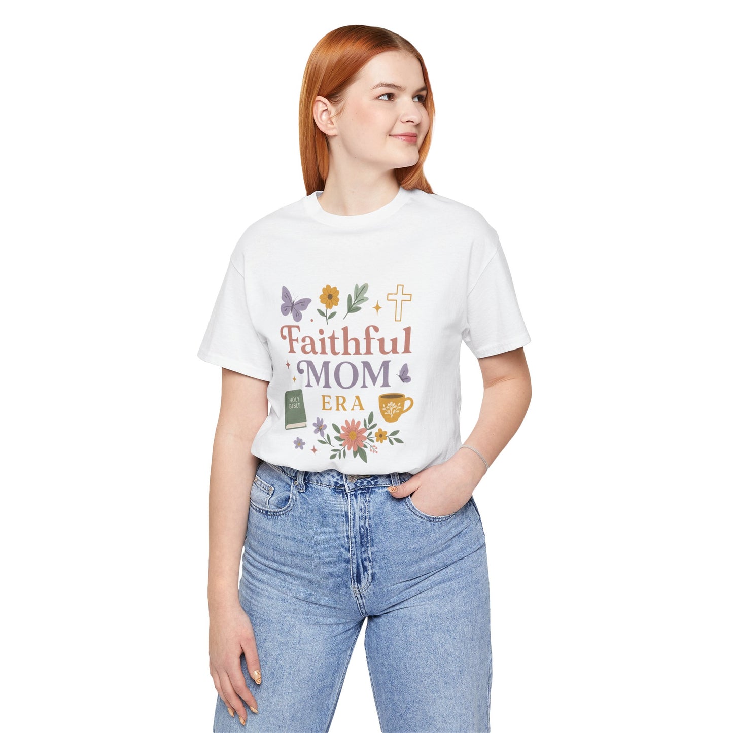 Faithful Mom Christian Tee