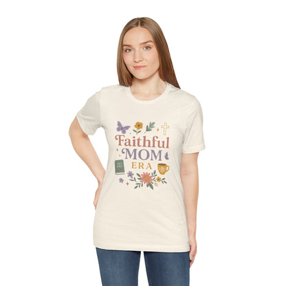 Faithful Mom Christian Tee