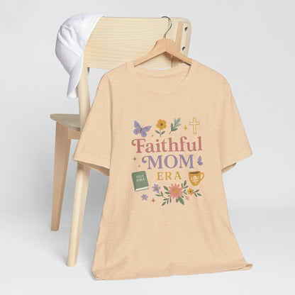Faithful Mom Christian Tee