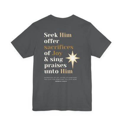 Sacrifices of Joy Tee — "Jesus I Love You More" Christian T-Shirt
