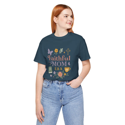 Faithful Mom Christian Tee