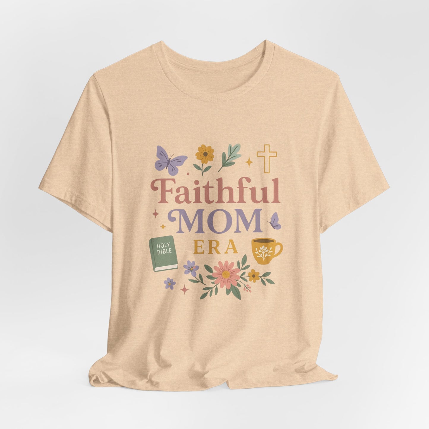 Faithful Mom Christian Tee