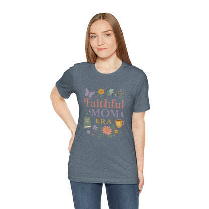 Faithful Mom Christian Tee