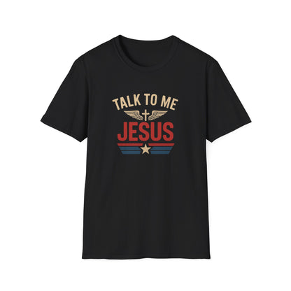 Inspirational Jesus Graphic Tee, Faith T-Shirt, Christian Apparel, Spiritual Gift, Religion Shirt