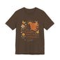 she laughs without fear of the future woman's t-shirt