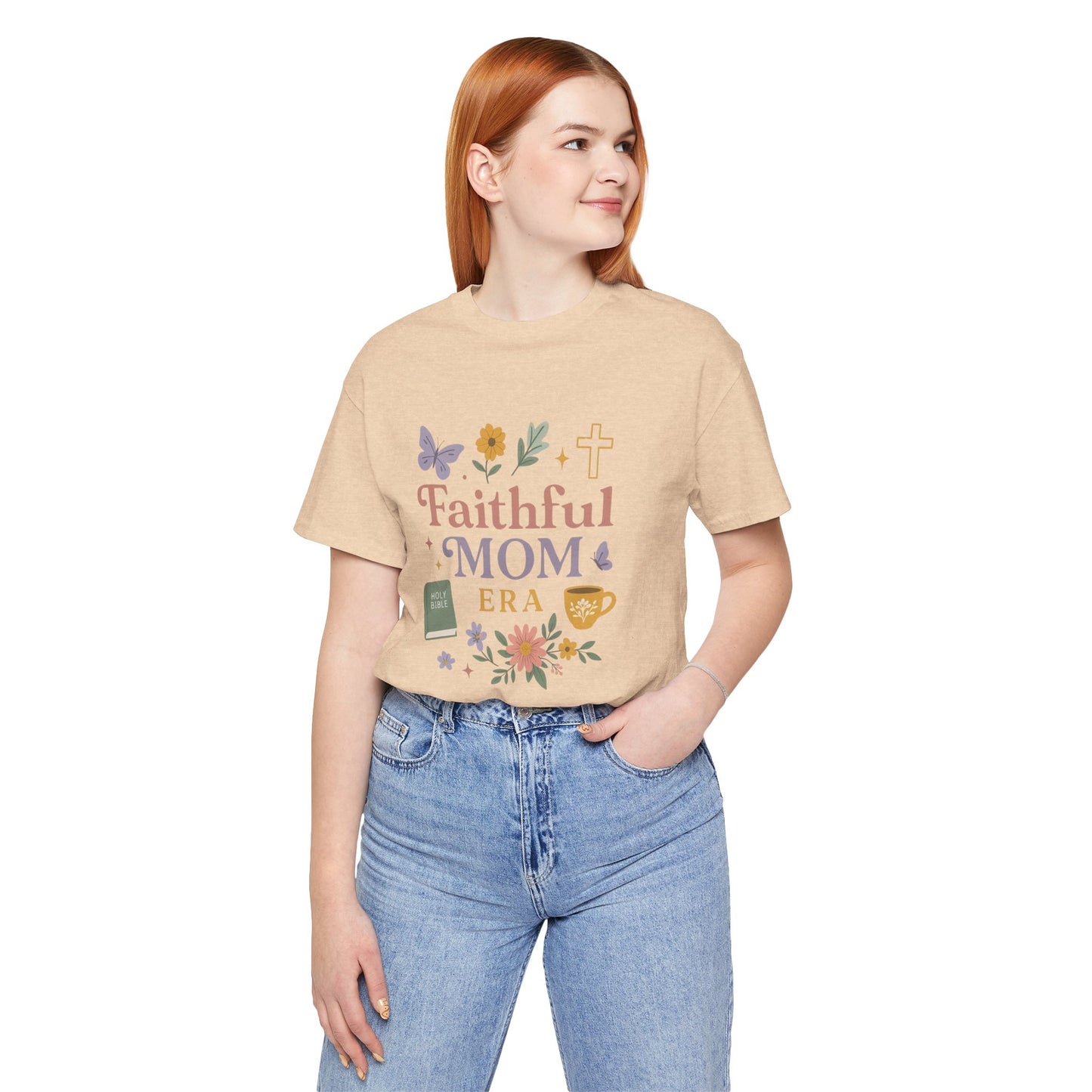 Faithful Mom Christian Tee