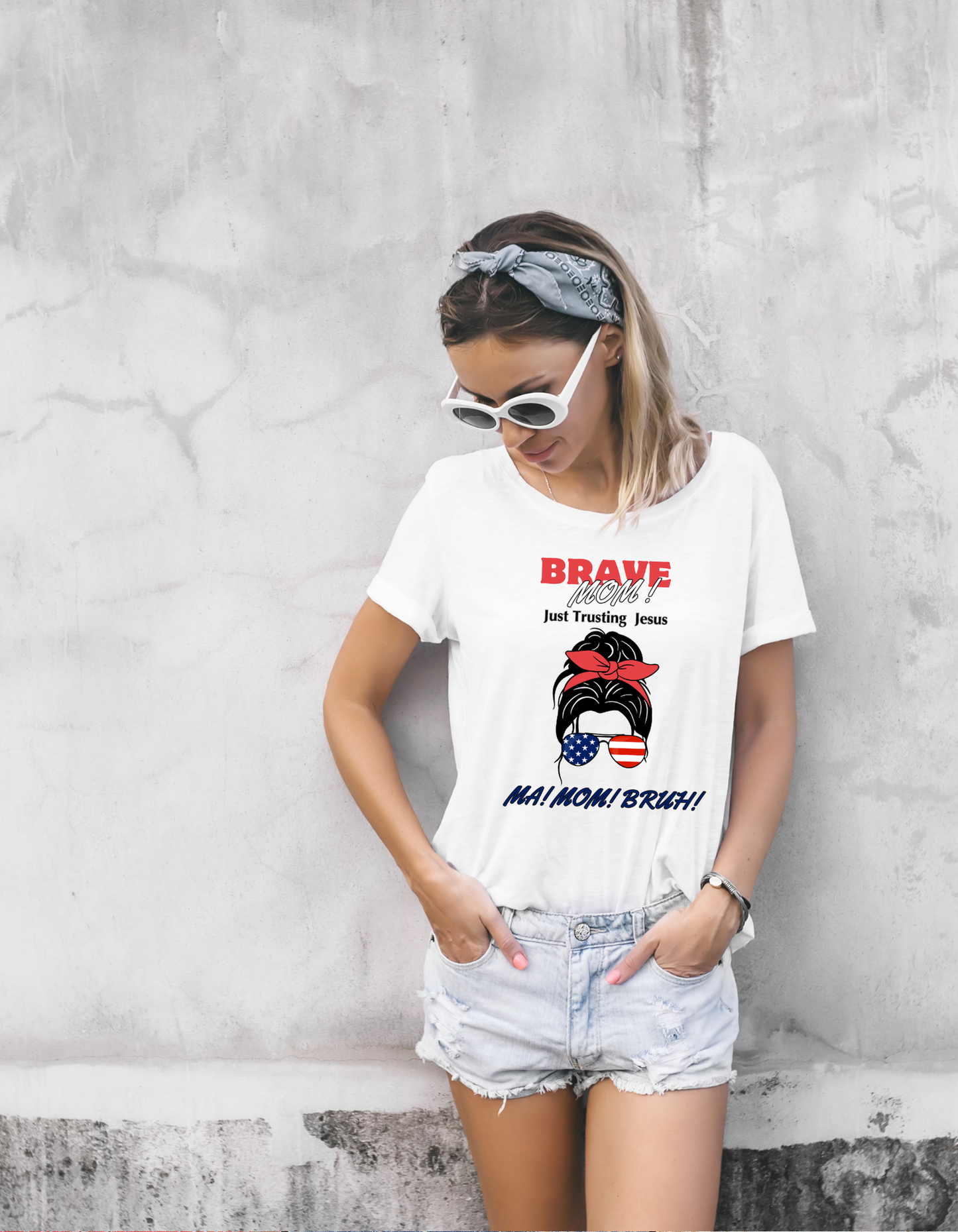 BRAVE MOM JUST TRUSTING JESUS (MA! MOM! BRUH!)